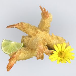 gamberi in tempura (4pz)