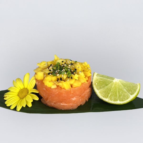 tartare di salmone